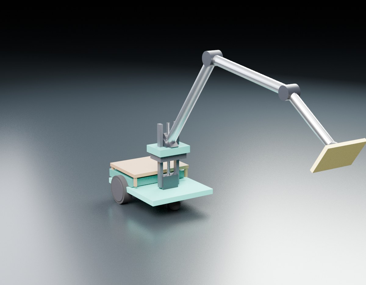 M4 robot render